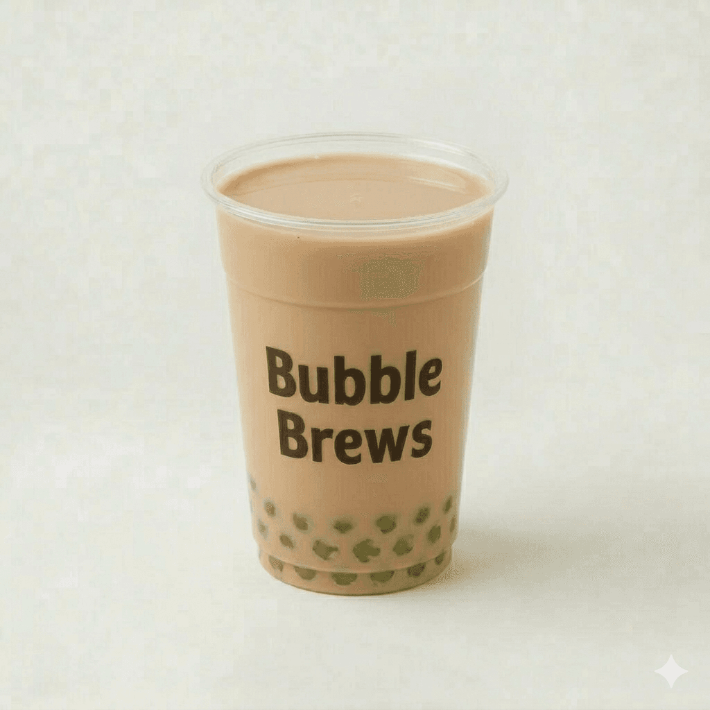 Apple Milk Bubble Tea