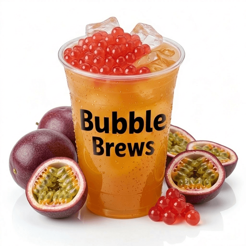 Passion Fruit Bubble Tea