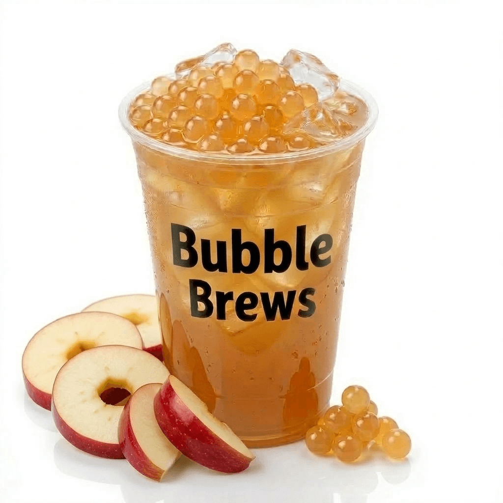 Apple Fruit Bubble Tea